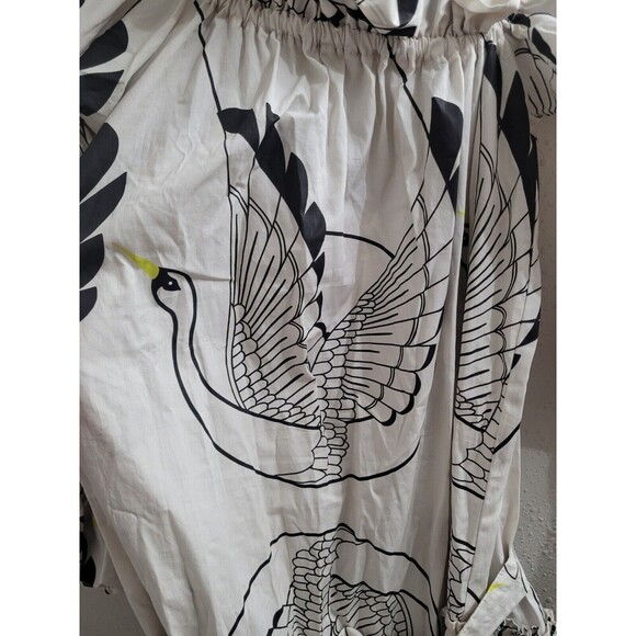 The Lulo Project The Daydreaming Dress in Cream Swan Size Small Asymmetrical Hem - Picture 6 of 12